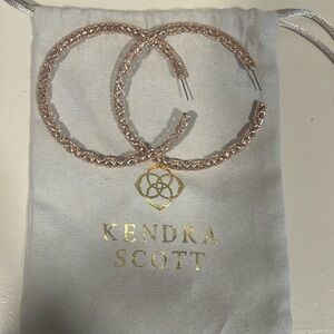 Kendra Scott Maggie Hoop Earrings